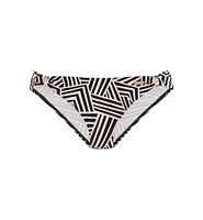 Lascana Women's Geometric Print Classic Bikini Swimsuit Bottom