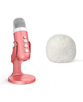 ZealSound Gaming Usb Microphone k66p and d65w Furry Cover