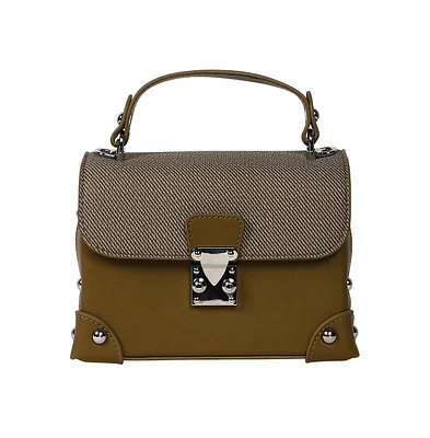 Women's The Trunk Hand Bag - Olive Green