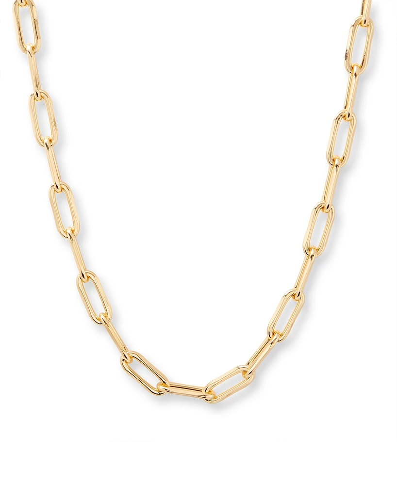 brook & york Gold Plated Colette Xl Chain Necklace