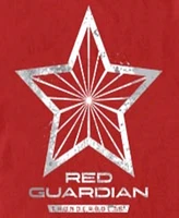 Fifth Sun Men's Red Guardian Logo Short Sleeve T-Shirt