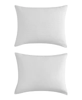 Vera Wang Cotton Voile Solid 3-Pc. Quilt Set