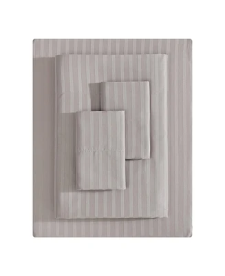 Vera Wang Dobby Stripe 290-Thread Count Cotton 4-Pc. Sheet Set