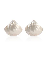 Ettika Rising Tide Mother of Pearl Stud Earrings