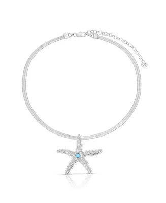 Ettika Mermaid Cove Starfish Pendant Necklace