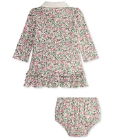 Polo Ralph Lauren Baby Girls Ruffled Floral Dress
