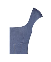 Miss Circle Women's Sada Pleated Denim Mini Dress