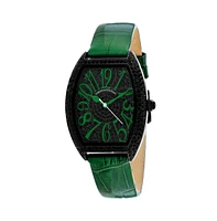 Christian Van Sant Women's Black Dial Watch