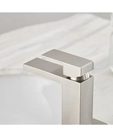 Greenspring Single Hole Single-Handle Low-Arc Bathroom Faucet With Pop-up Drain Assembly Polished Chrome