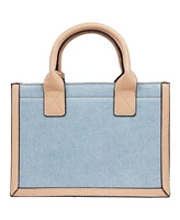 True Religion Bombe Logo Denim Tote