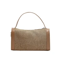 Women's The Denim-Daze Hand Bag - Peanut Brown