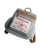 True Religion Buddha Pocket Denim Backpack