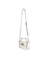 True Religion Studded Denim Flap Bag