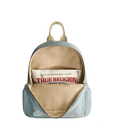 True Religion Zip Pocket Denim Horseshoe Backpack