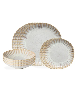 Casafina by Costa Nova Mallorca 12-Pc. Dinnerware Set, Service for 4