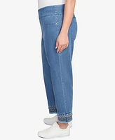 Ruby Rd. Plus Soft Beaded Embroidery Jeans