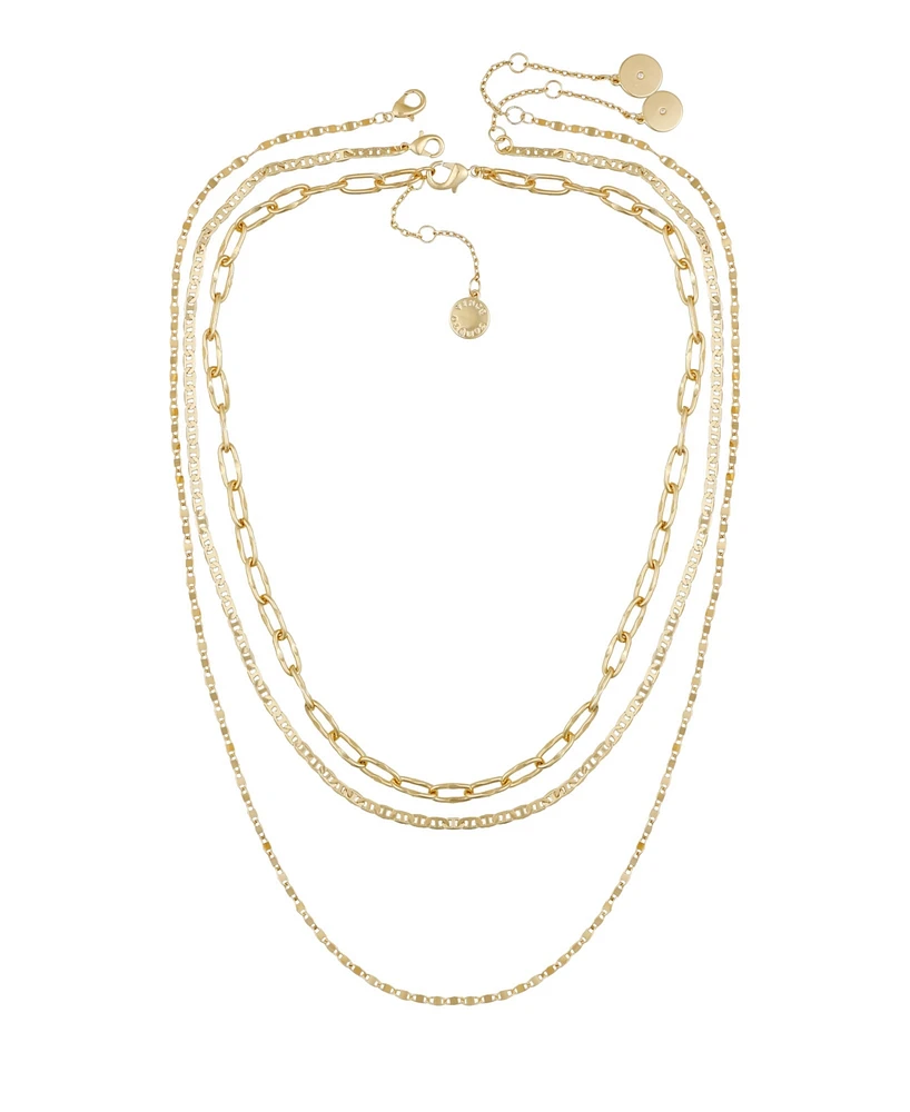 Vince Camuto Layered Chain Necklace Trio Set