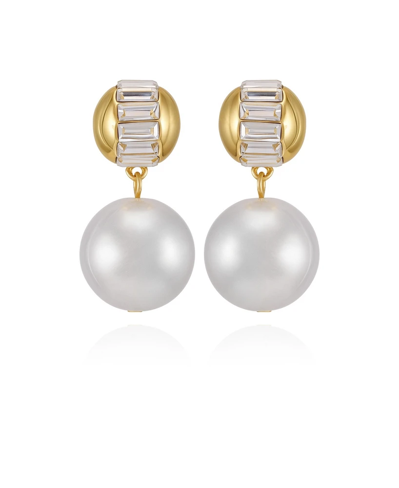 Vince Camuto Cultivated Pearl Drop Earrings