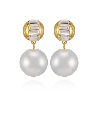 Vince Camuto Cultivated Pearl Drop Earrings