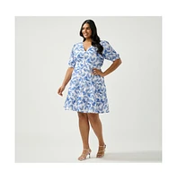 Estelle La Croisette Embroidered Dress