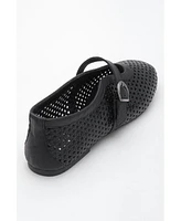 Forever & Always Shoes Mirella Braided Leather Ballet Flats (Women)