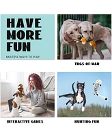 Nocciola Dog Squeaky Toys, Christmas gift,Durable Dog Chew Toys for Aggressive Chewers, No Stuffing Dog Toys for Small, Medium, and Large Dogs