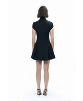Nocturne Women's Pleated Mini Dress