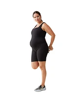 Ingrid + Isabel Maternity Short Active Unitard Romper