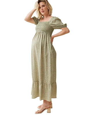 Ingrid + Isabel Maternity Shower Maxi Dress