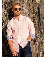 Koy Clothing Men's Classic Long Sleeve Linen Shirt