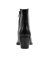 Marc Fisher Ltd Women's Giulie Western Block Heel Booties