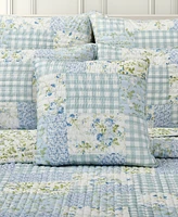 Piper & Wright Karalena Cotton Quilted Decorative Pillow, 20 x 20"