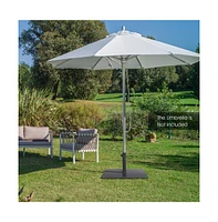 20 Inches Patio Umbrella Base with 4 Adjustable Footpads