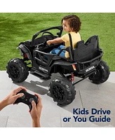 Best Choice Products Kids 24V Electric Ride-On Utv, Officially Licensed Honda Talon w/ Remote, Led Lights
