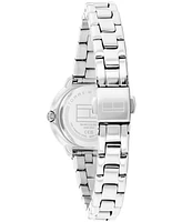 Tommy Hilfiger Women's Quartz Silver Tone Stainless Steel Bracelet Watch, 26mm