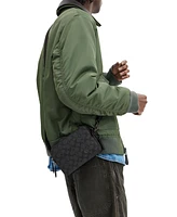 Coach Men's Charter 19 in Signature Canvas Crossbody