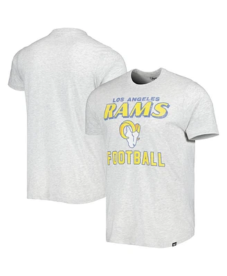 47 Brand Men's Heathered Gray Los Angeles Rams Dozer Franklin Lightweight T-Shirt