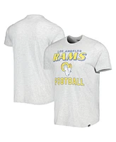 47 Brand Men's Heathered Gray Los Angeles Rams Dozer Franklin Lightweight T-Shirt