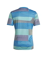 Adidas Men's Blue Real Madrid 2025/26 Aeroready Pre-Match Jersey