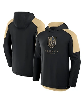 Fanatics Men's Black Vegas Golden Knights Meta Game Transitional Pullover Hoodie