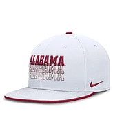 Nike Men's White Alabama Crimson Tide True Primetime Performance Fitted Hat