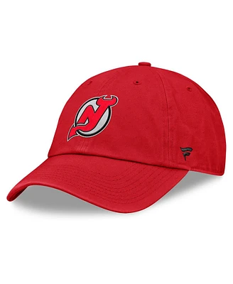 Fanatics Men's Red New Jersey Devils Decades Collection Adjustable Hat