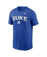 Nike Men's Royal Duke Blue Devils Primetime Arch Stack T-Shirt