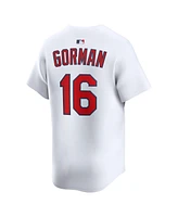 Nike Men's Nolan Gorman White St. Louis Cardinals Home Limited Player Jersey