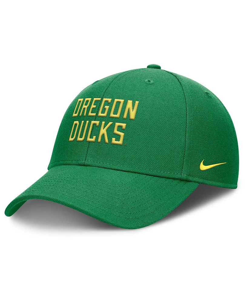 Nike Men's Green Oregon Ducks Rise Practice Adjustable Hat