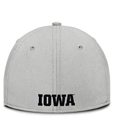 Nike Men's Gray Iowa Hawkeyes Rise Practice Performance Adjustable Hat
