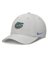 Nike Men's Gray Florida Gators Rise Practice Performance Adjustable Hat
