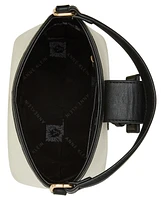 Anne Klein Covered Buckle Convertible Strap Bucket Bag