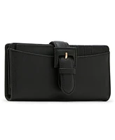 Anne Klein Covered Buckle Bifold Wallet