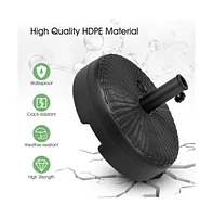 Inch Fillable Heavy-Duty Round Umbrella Base Stand